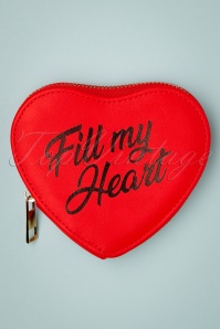 Lulu Hun - Fill My Heart portemonnee in lippenstift rood