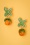 Collectif 41998 Tisha Berries Earrings Orange Green 220513 602 W