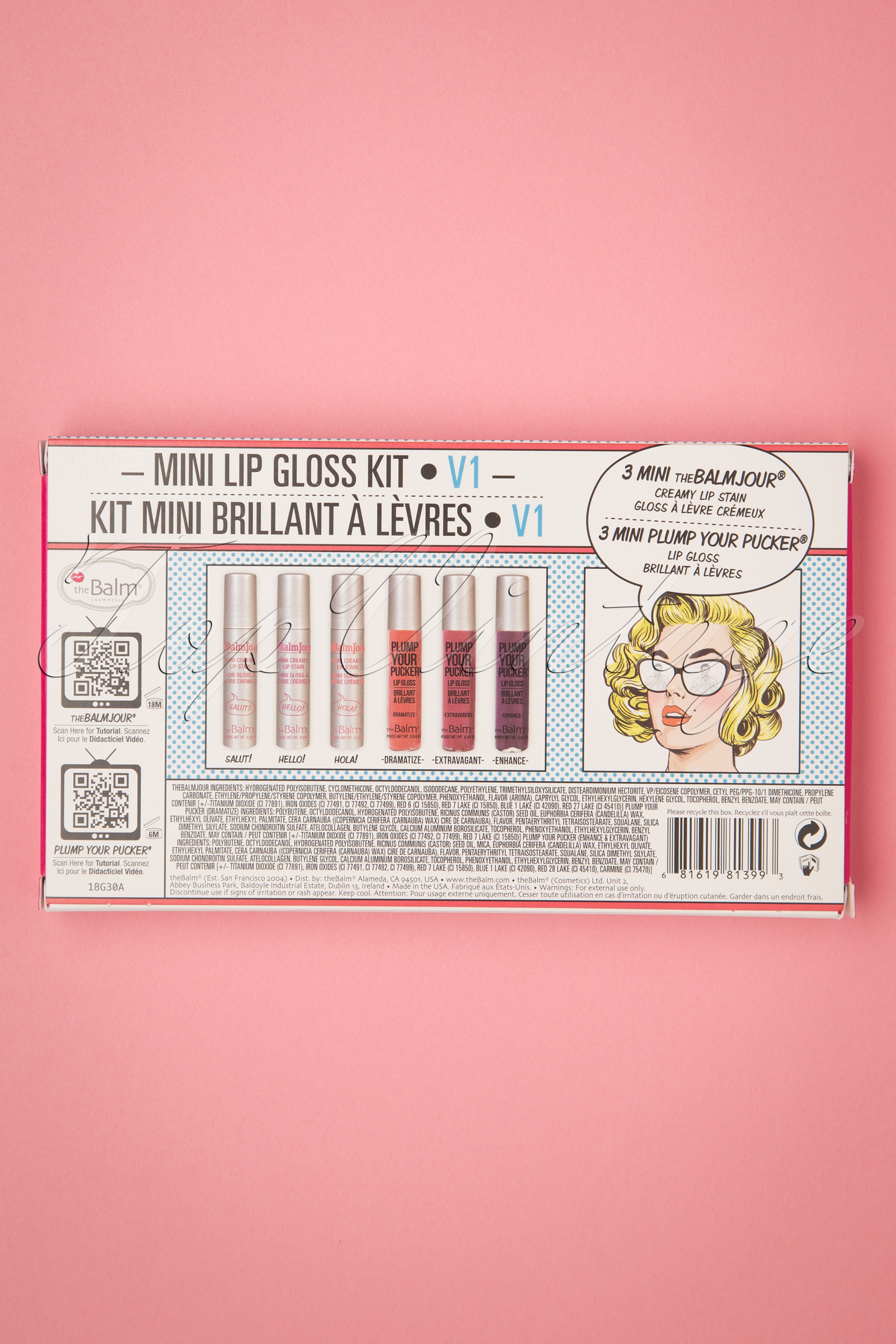 The Balm - Mini Lipgloss Kit Vol. 1 4