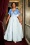 Miss Candyfloss Sacnite Lee Dressing Gown Années 50 en Saphir