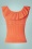 Timeless 43435 Simone Knitted Top Orange 220517 605W