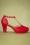 Bettie Page 41251 Shoes Sandals Red Mercy 20220520 602W