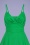 Collectif 41766 Opal Banana Trim Flared Dress Green 20220523 020LV