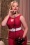 Miss Candyfloss 41560 Pencil Dress Red 20220524 022LE