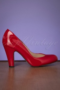 Topvintage Boutique Collection - Jeane classy pumps in lakrood 4