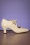 Topvintage Boutique Collection - Clara Flapper pumps in crème 4