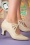 Topvintage Boutique Collection - 20s Clara Flapper Pumps in Cream