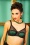 What Katie Did - 50s Natalie Fishnet Bra in Green 3