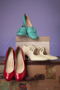 Topvintage Boutique Collection - Jeane classy pumps in lakrood 6