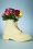 1460 Pascal Virginia Ankle Boots en Jaune Craie