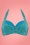 Marlies Dekkers - Oceana Plunge Balcony Bikini Top en Bleu Lagon 5