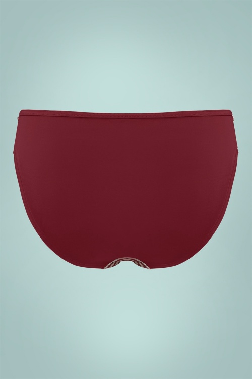 Marlies Dekkers - Neptuna Bikini Briefs in Sparkly Red and Ecru 3