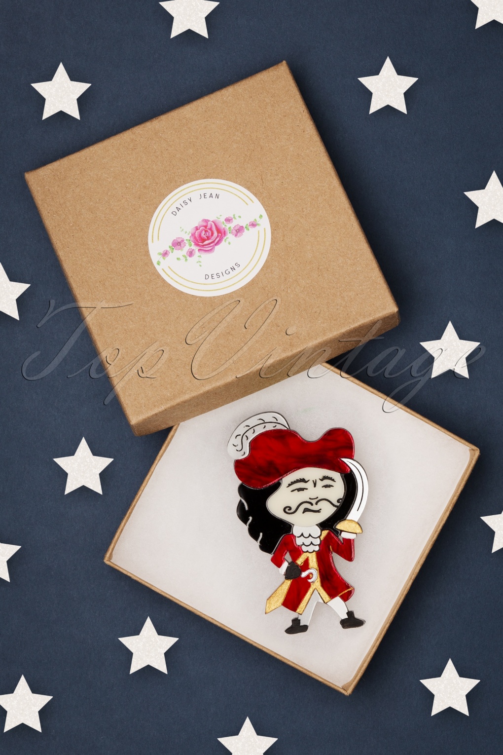 Daisy Jean Captain Brooch