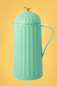 Rice - Gold Bird Thermos in Mint Blue 2