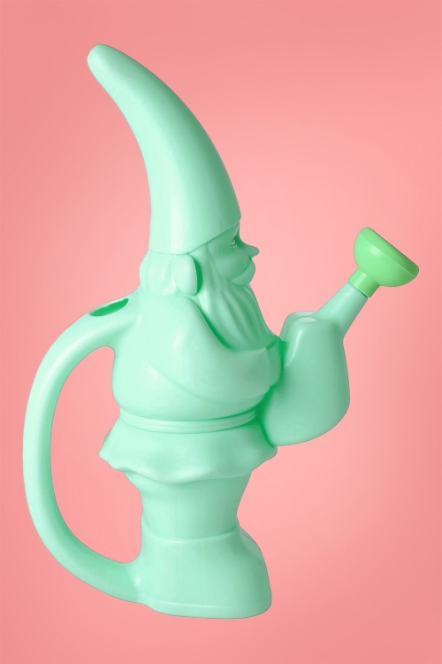 Rice - Gnome Shaped Watering Can in Mint Blue 3