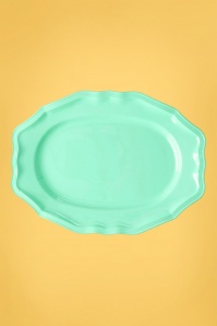 Rice - Small Melamine Serving Dish in Arctic Blue 3