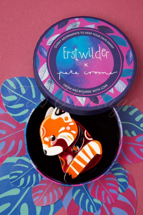 Erstwilder - The Rakish Red Panda Brosche 2