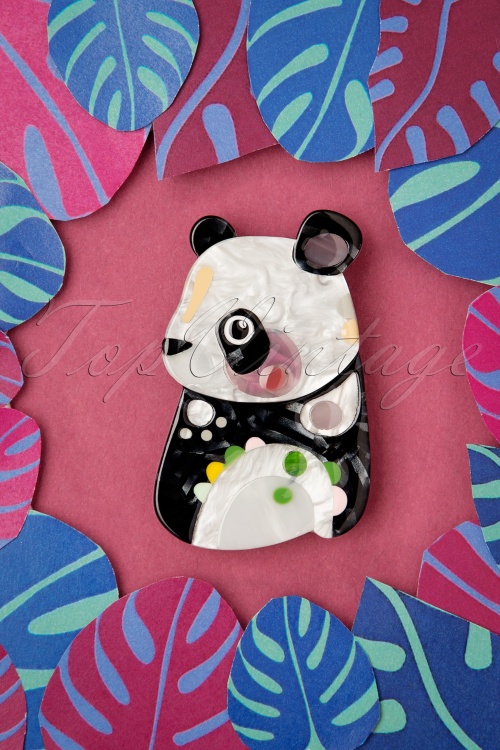 Erstwilder - The Rakish Panda Brosche