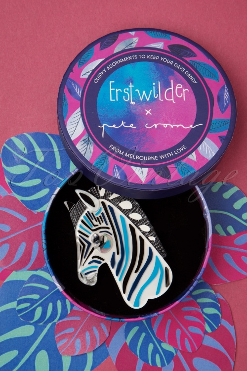 Erstwilder - The Zealous Zebra Brooch 2