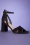 60s Jessy Sandalettes in Black