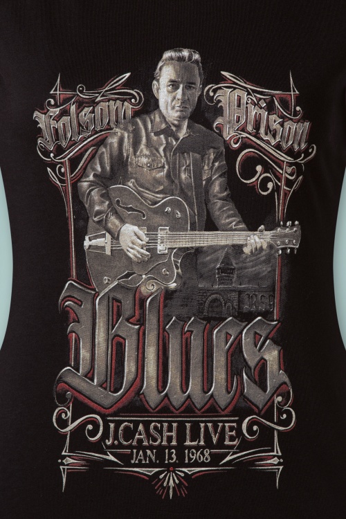 Rumble59 - Folsom Prison Blues T-shirt in zwart 3