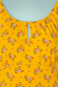 Blutsgeschwister - 60s Ducktales Romance Dress in Happy Sunday Yellow 5