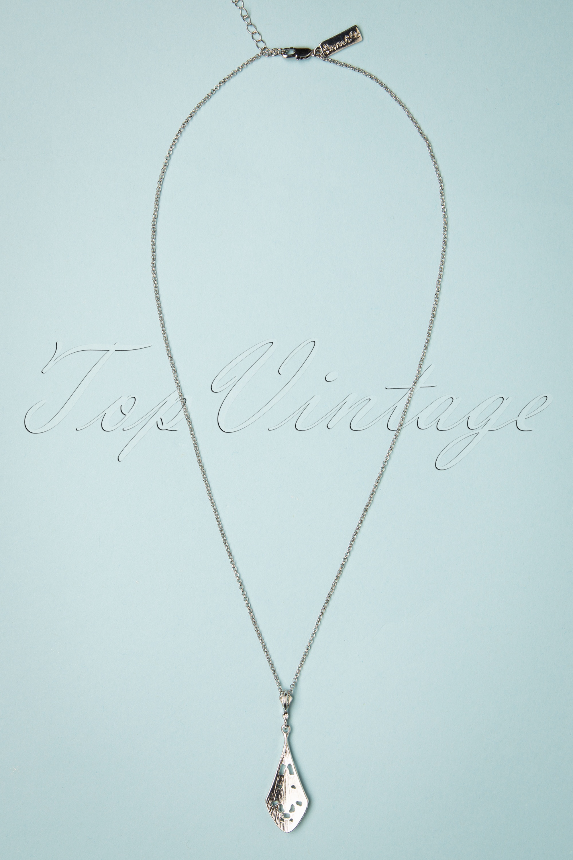 Lovely - Kristallen ketting in zilver 3