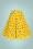 Collectif Clothing - Matilde Fruit BBQ Swing Skirt Années 50 en Jaune 3