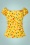 Collectif 42682 Dolores Fruit Bbq Top Yellow 23062022 611W
