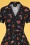 Collectif 42664 Caterina Old School Swing Dress Black 20220623 020LV