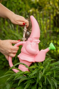 Rice - Gnome Shaped Watering Can en Rose Bonbon