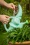 Gnome Shaped Watering Can in Mint Blue