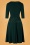Vintage Chic 39400 Maddison Swing Dress Forest Green 20210707 008W