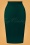 Vintage Chic 39428 Pencilskirt Forest Green 032521 002W