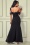 Vintage Chic 43962 Sheila One Shoulder Maxi Dress Black 20220630 021LW