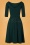 Vintage Chic 43784 Dress Swing Forest Green 220705 606W