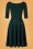 Vintage Chic 43784 Dress Swing Forest Green 220705 602W