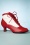 40s Tosca Booties in Red