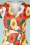 Vintage Chic 43860 Dress Maxi Flowers Yellow Green orange 220708 604V