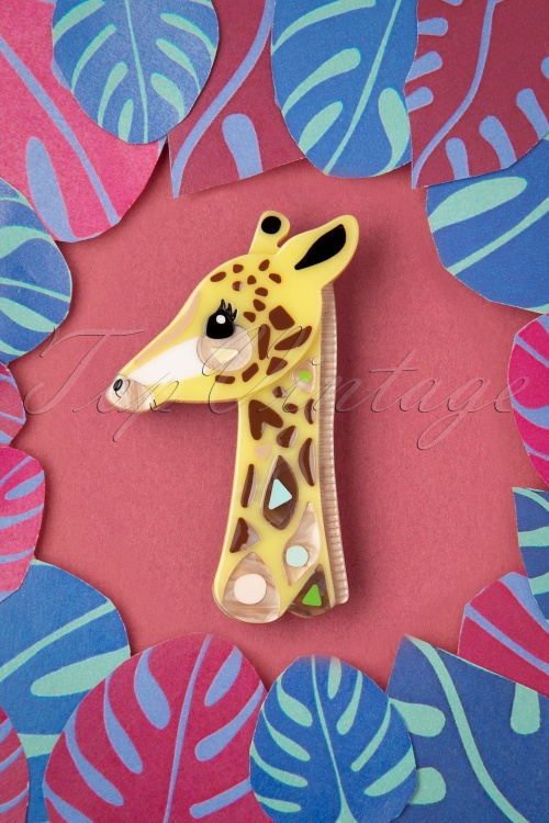 Erstwilder - The Genteel Giraffe Brosche