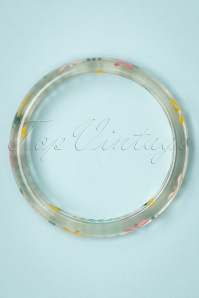 Splendette - Topvintage Exclusive ~ Pineapple Wide Clear Bangle 2