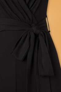 Topvintage Boutique Collection - 50s Sarah Jumpsuit in Black 4