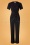 50s Sarah Jumpsuit in Black