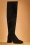 Debra Overknee Boots Années 60 en Noir