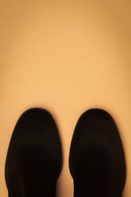 Tamaris - Debra overknee laarzen in zwart 2