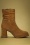 Tamaris - Janis Suede Platform Ankle Booties Années 70 en Muscat 3