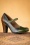 Miz Mooz - 50s Kaine Mary Jane Pumps in Kiwi, Ocean and Brandy