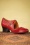 Miz Mooz - Franki Mary Jane Pumps Années 50 en Rouge