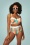 Unique Vintage - Marlene Rainbow Pride bikinitop in multi