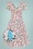 Collectif 41767 Maria Floral Whimsy Swing Dress 20220512 020L Z